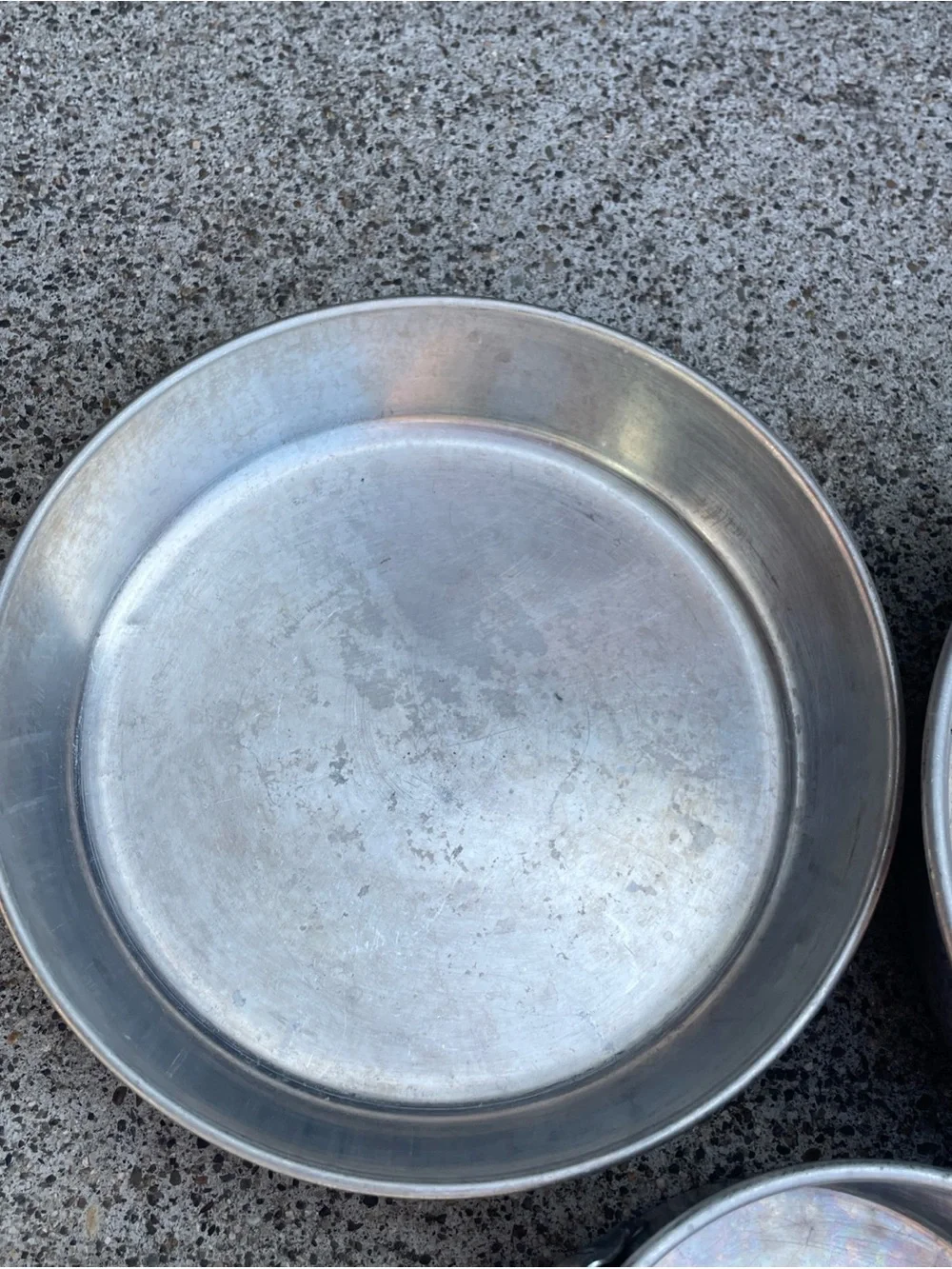 Vintage Bulldog Brand Camping Cooking Pots Aluminum Tins Pans Outdoor